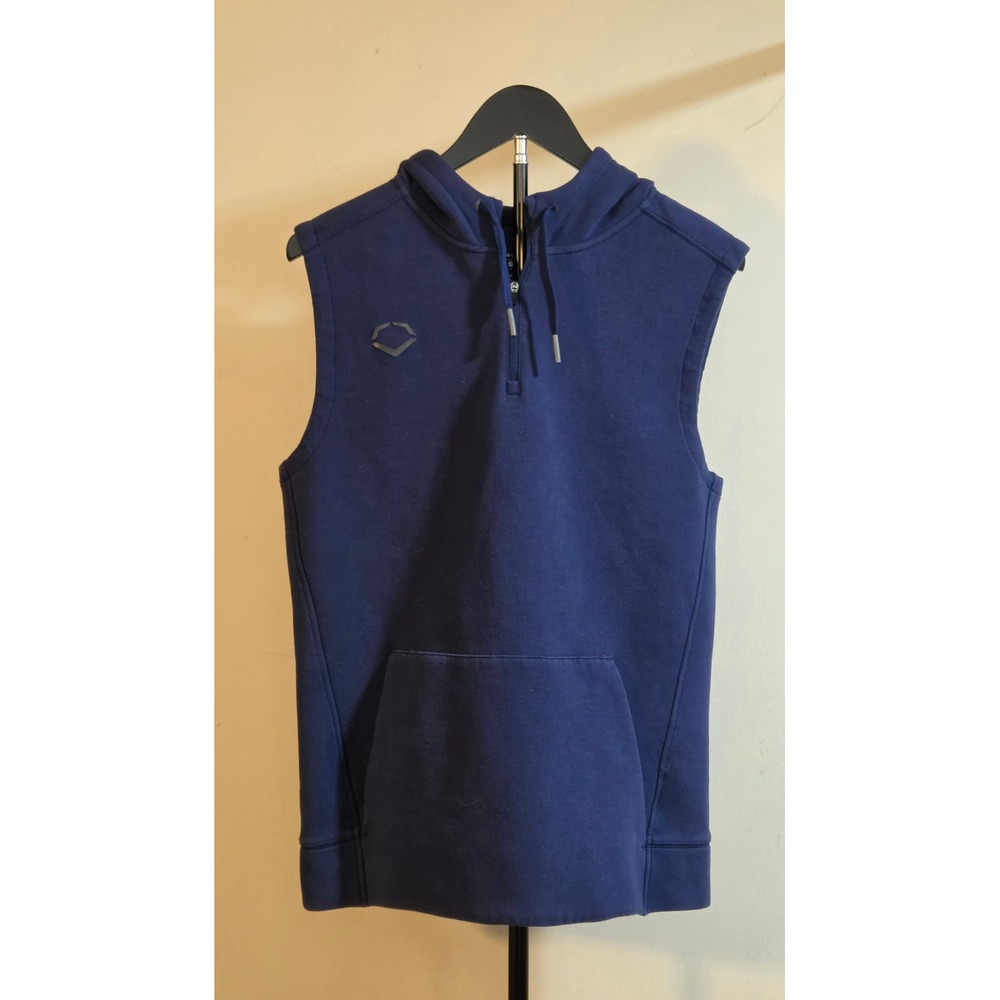 Evoshield 2.0 Sleeveless Hoodie Mens Size Small Navy